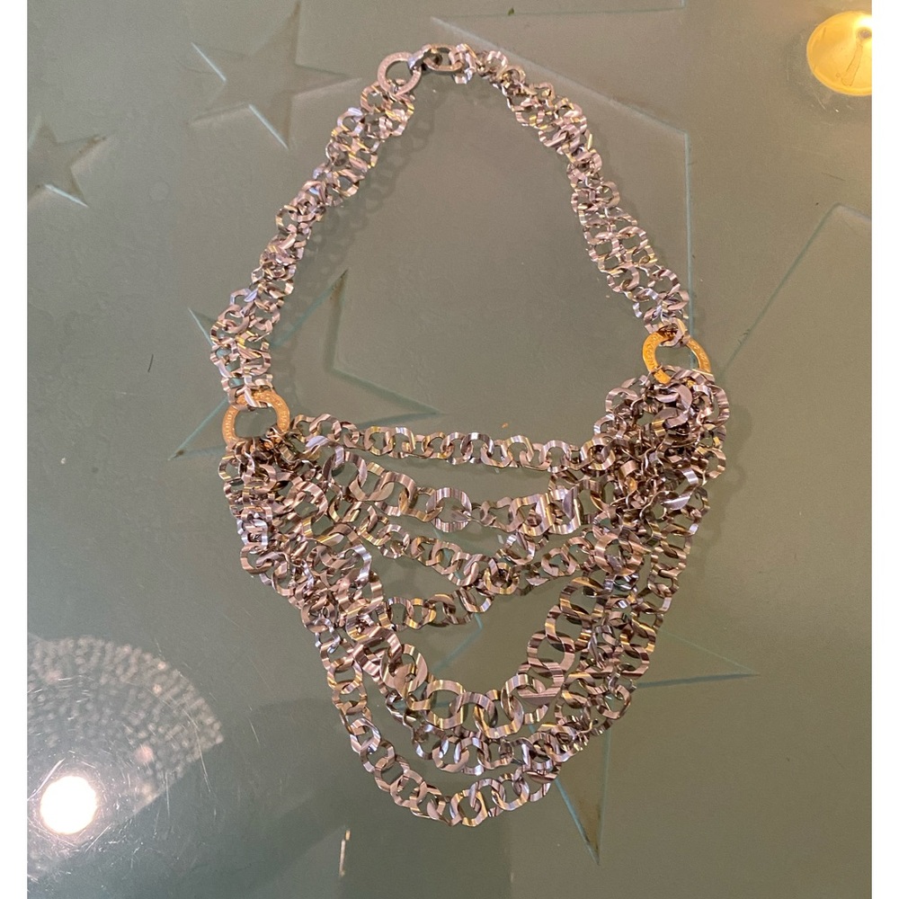 Pianegonda gold and pure silver necklace